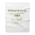 Intentional Woman Era - Sherpa Fleece Blanket