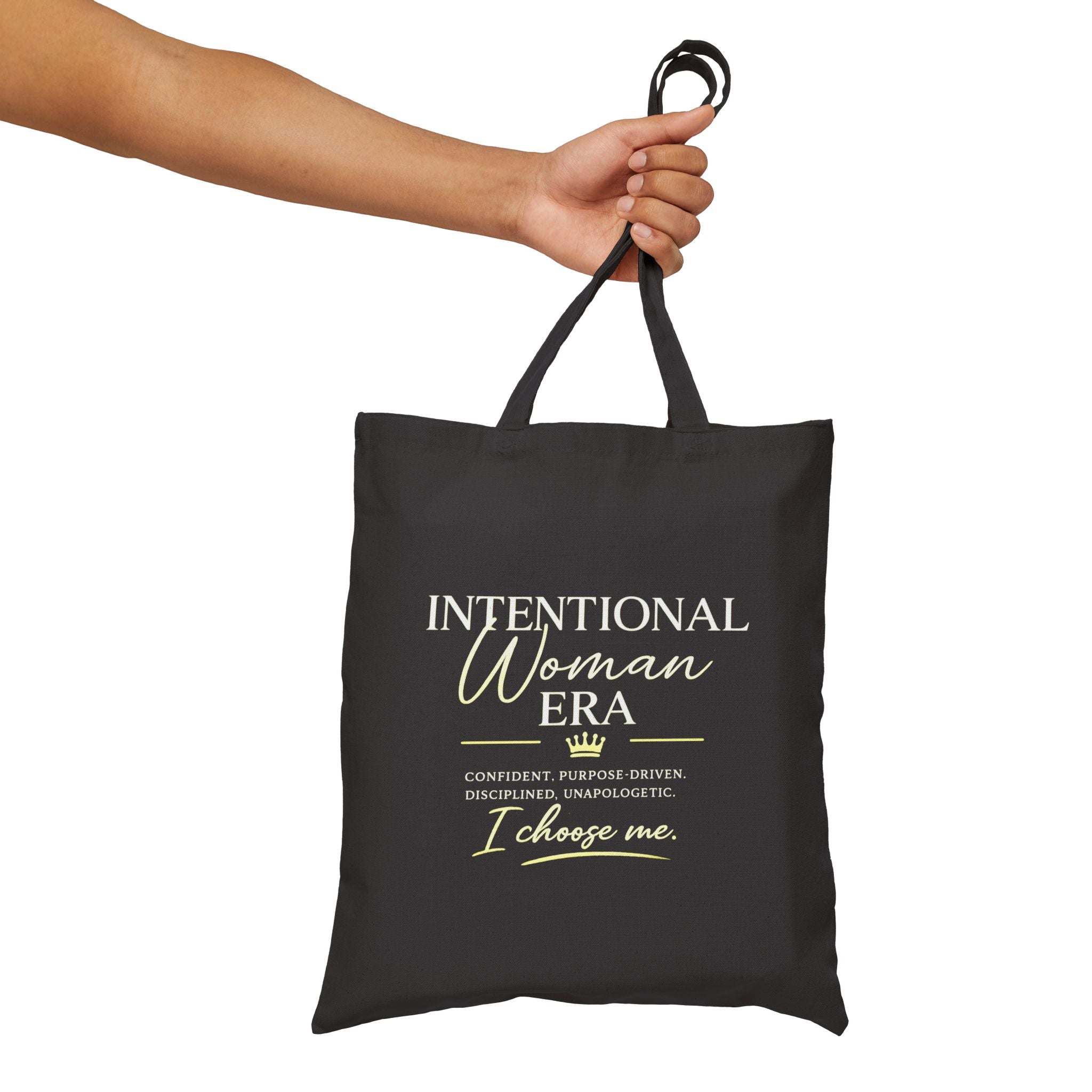 Minimal Natural Canvas Tote Bag — Eco-Friendly Cotton Shopper