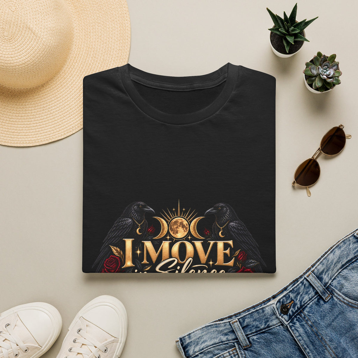 I Move in Silence Softstyle T-Shirt