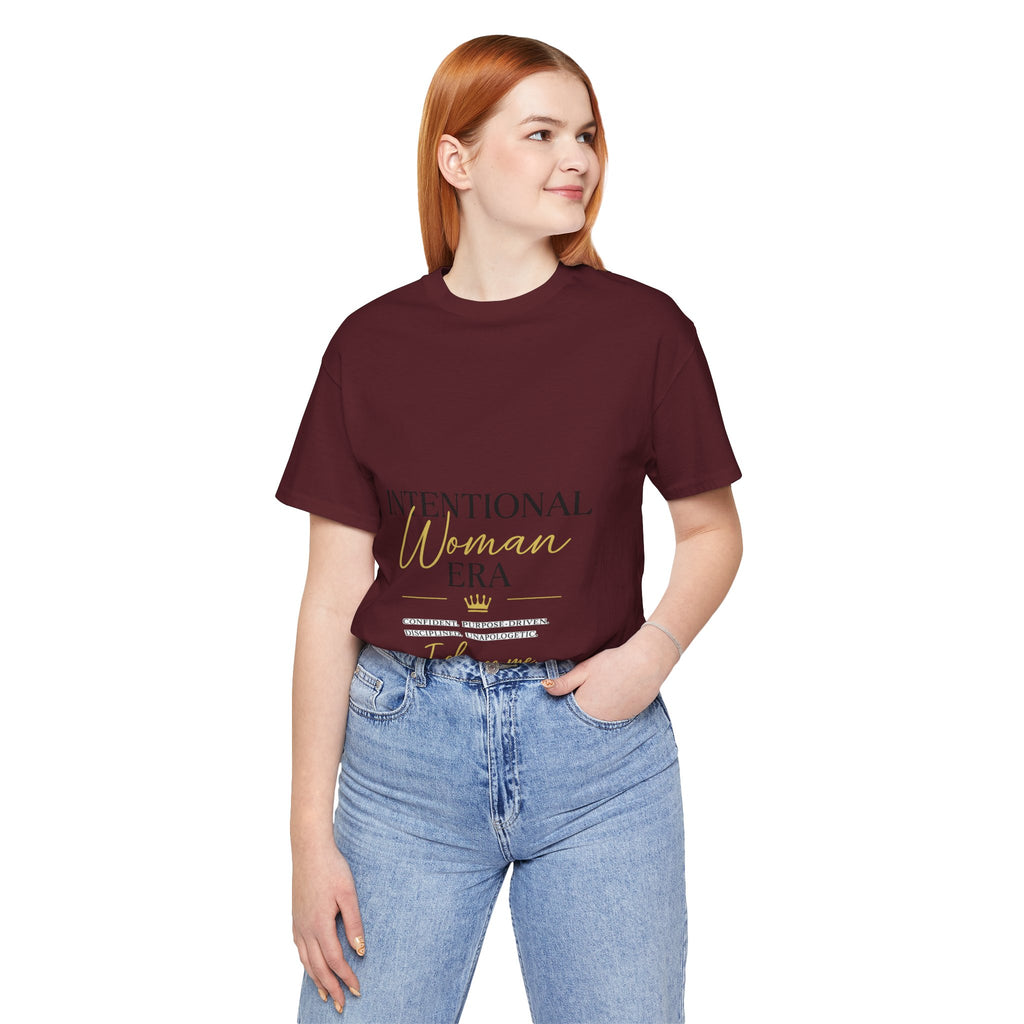 Intentional Woman Era Tee — Inspirational Women’s Empowerment T-Shirt