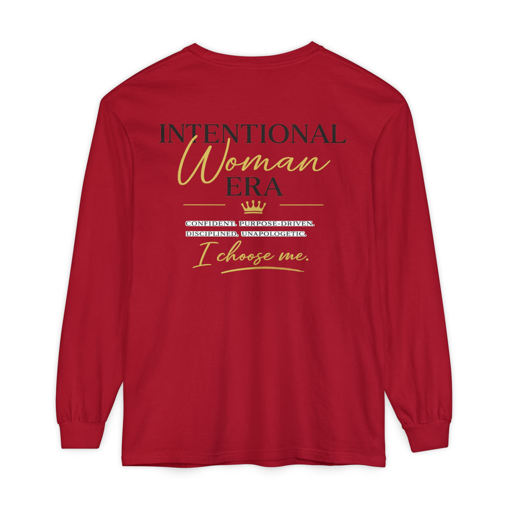 Intentional Woman Era Garment-dyed Long Sleeve T-Shirt