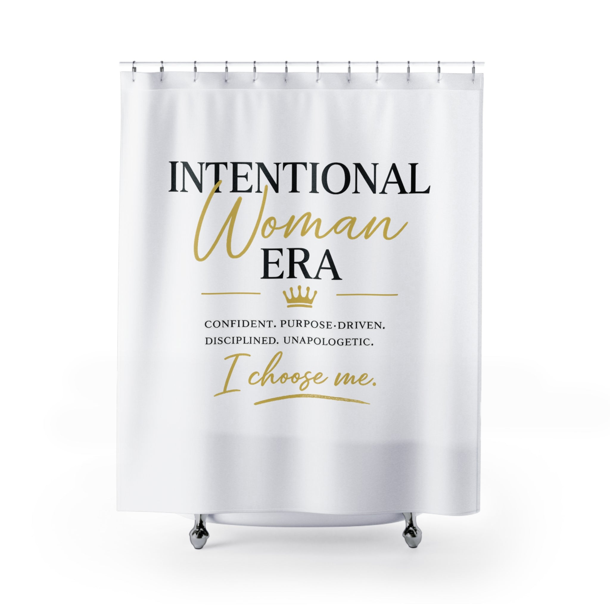 Intentional Woman Era Shower Curtain