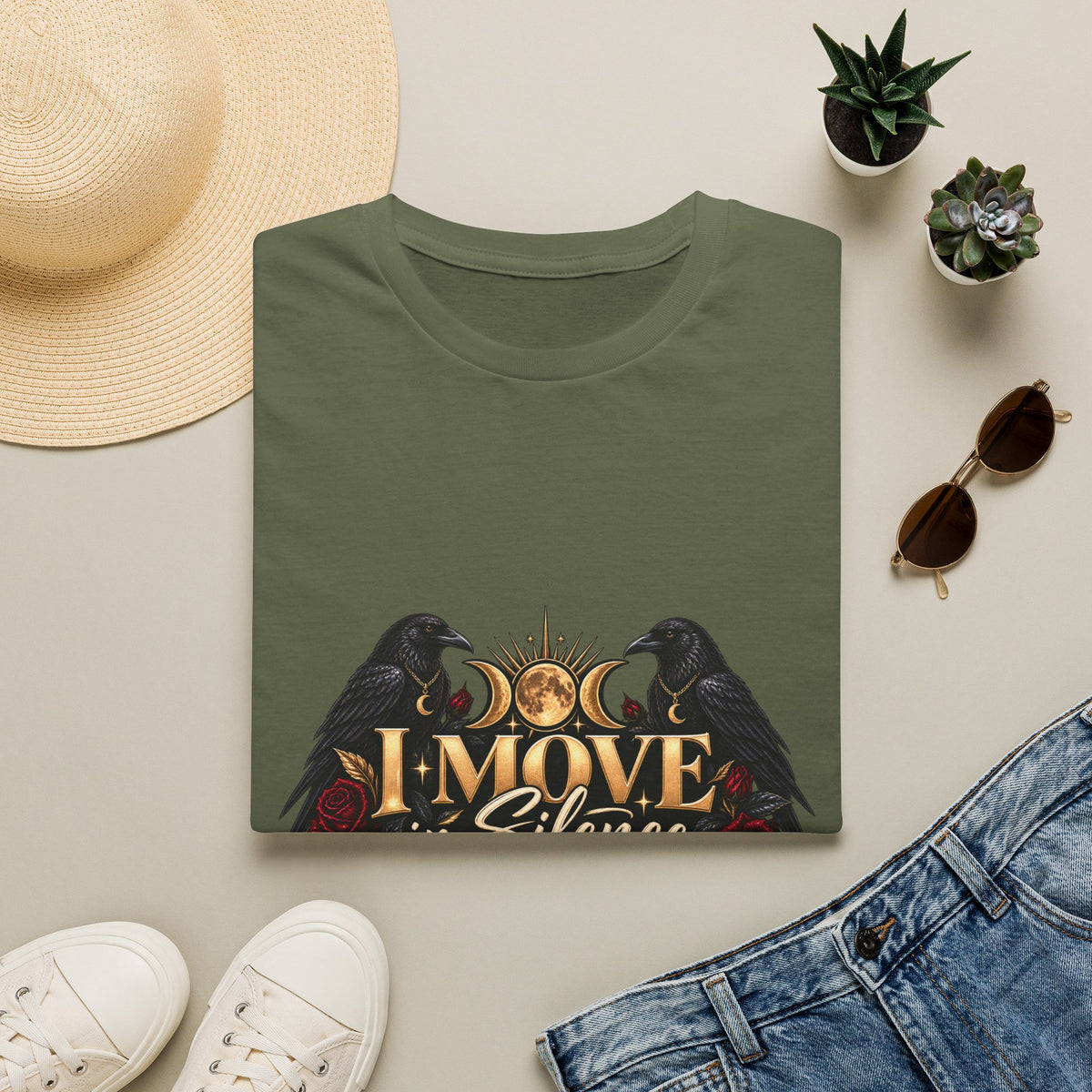 I Move in Silence Softstyle T-Shirt