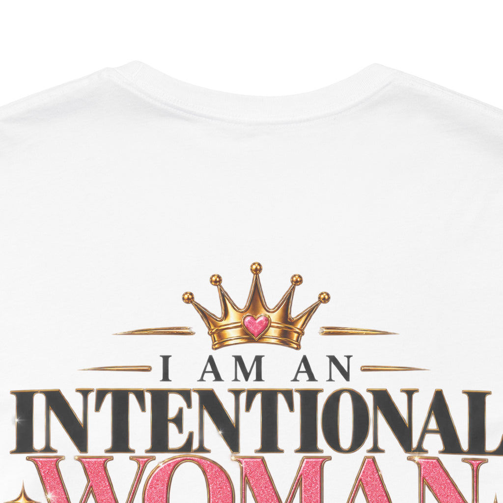 I am an Intentional Woman Jersey Short Sleeve Tee