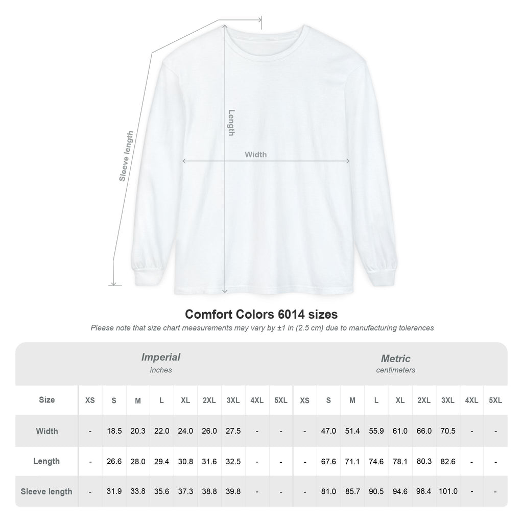 Intentional Woman Era Garment-dyed Long Sleeve T-Shirt