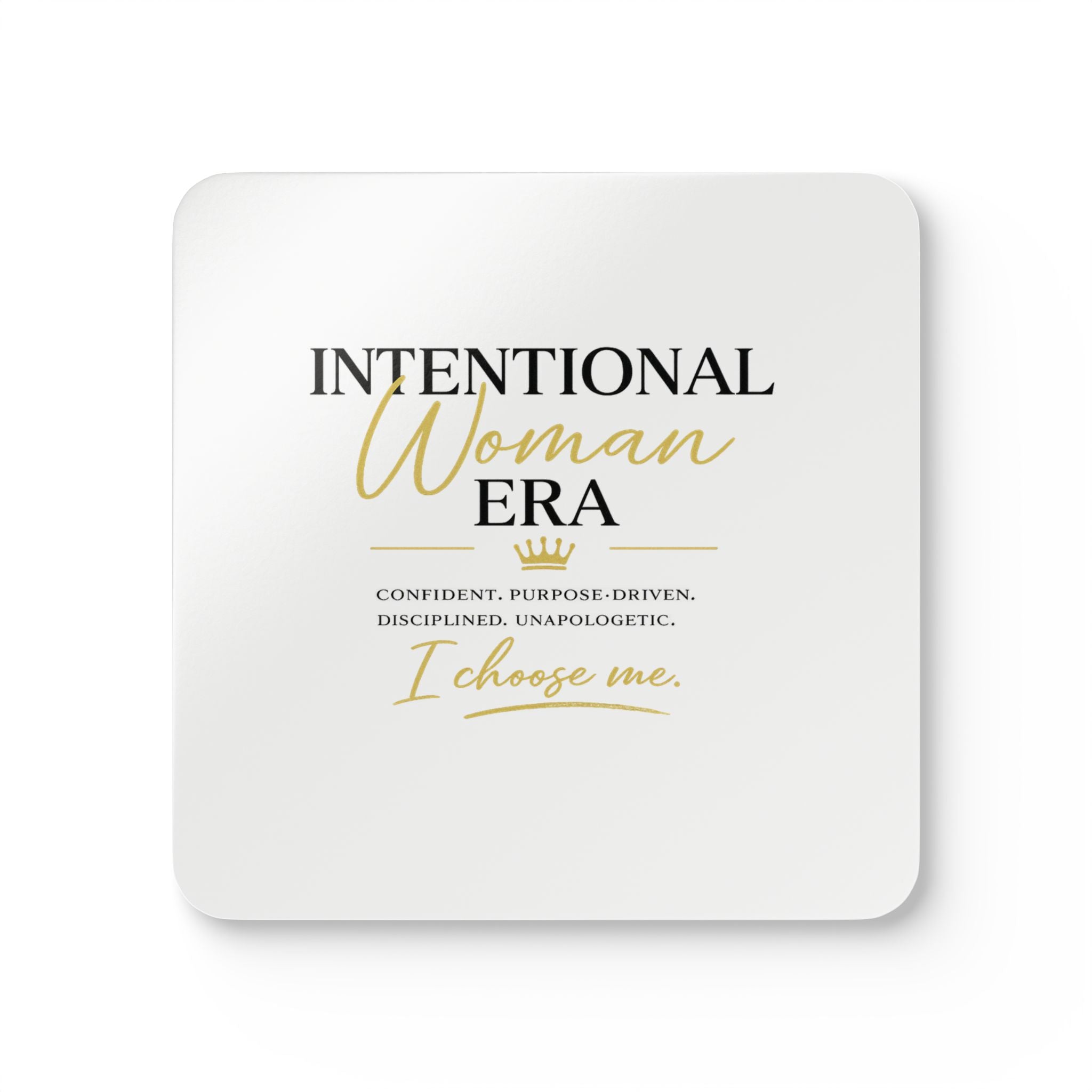 Intentional Woman Era Corkwood Coaster Set