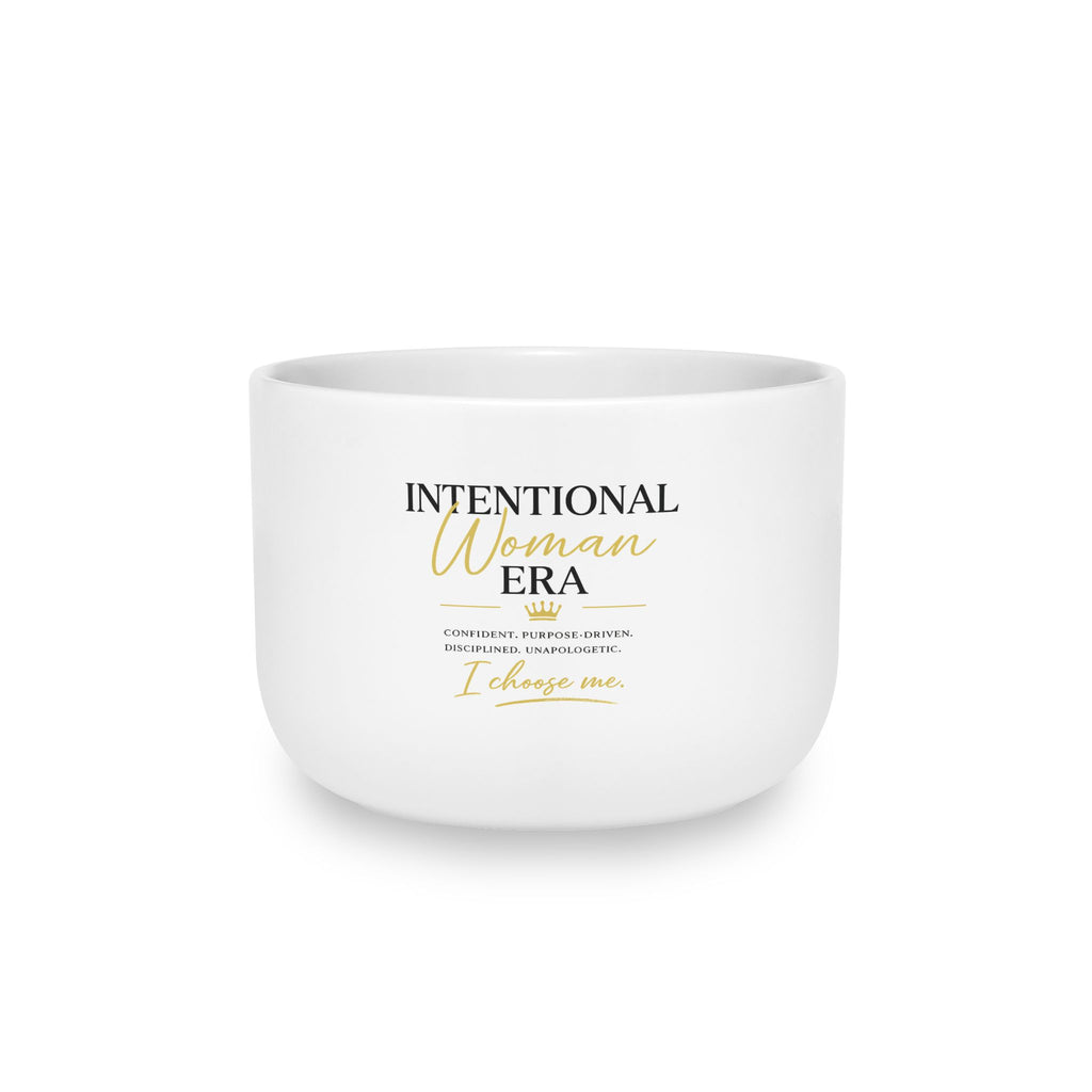 Intentional Woman Era 25oz Ceramic Latte Mug — Inspirational Empowerment Gift