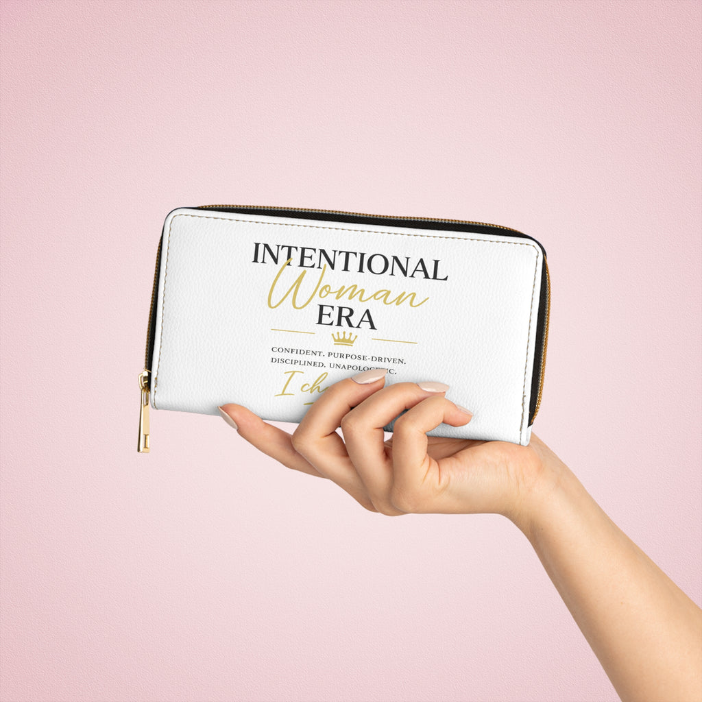 Intentional Woman Era Zipper Wallet