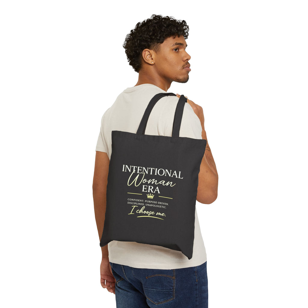 Minimal Natural Canvas Tote Bag — Eco-Friendly Cotton Shopper