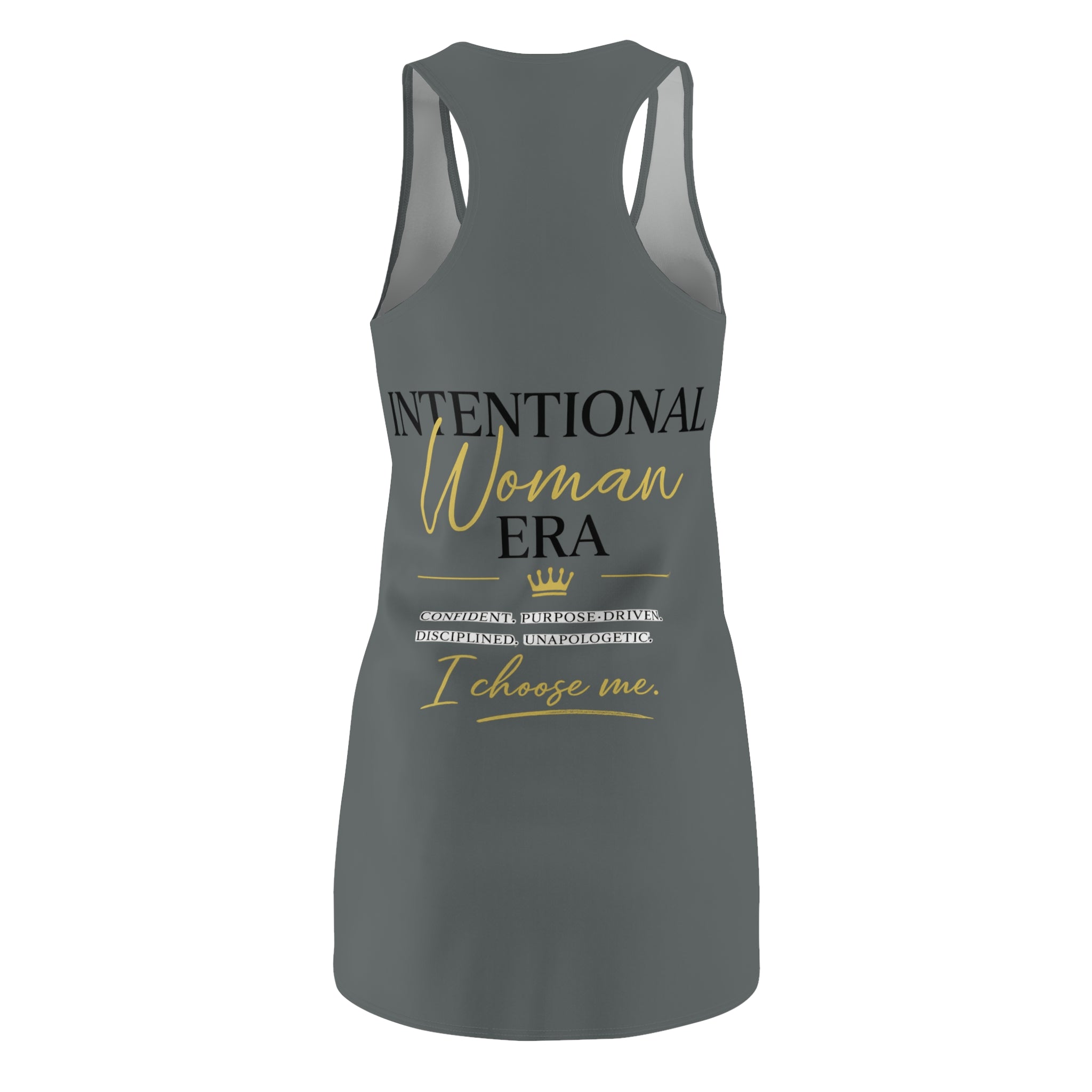 Intentional Woman Era Cut & Sew Racerback Dress (AOP)