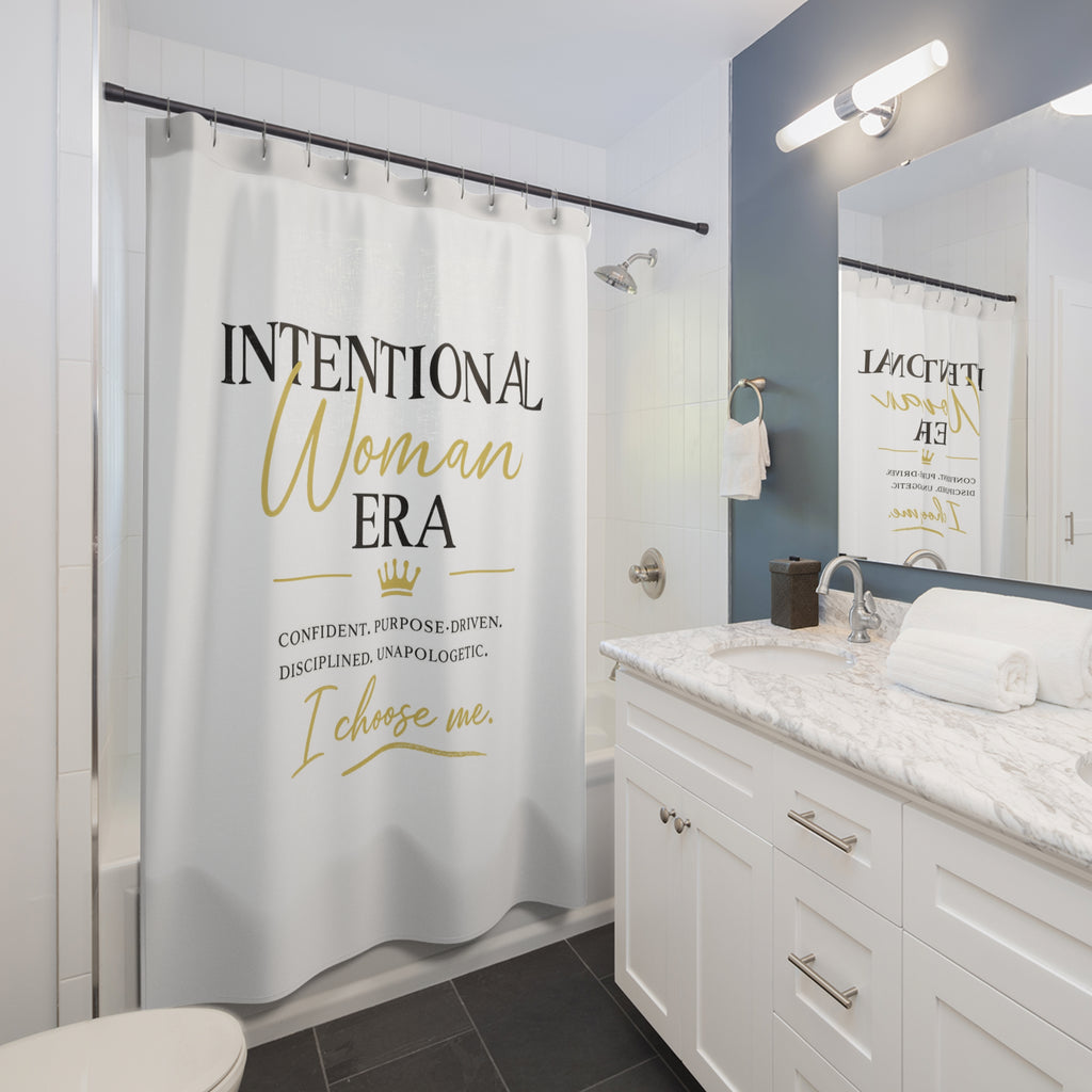 Intentional Woman Era Shower Curtain