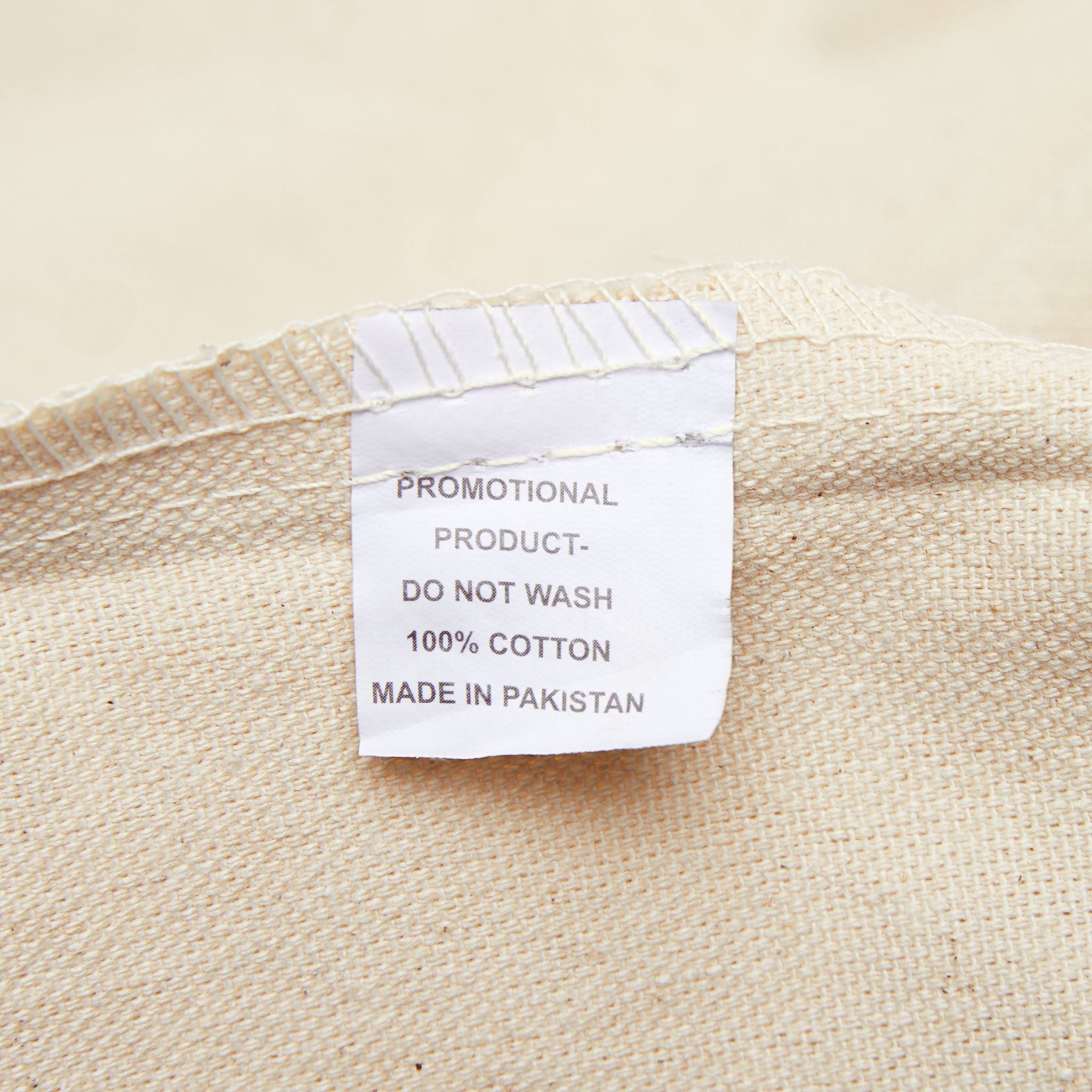 Minimal Natural Canvas Tote Bag — Eco-Friendly Cotton Shopper
