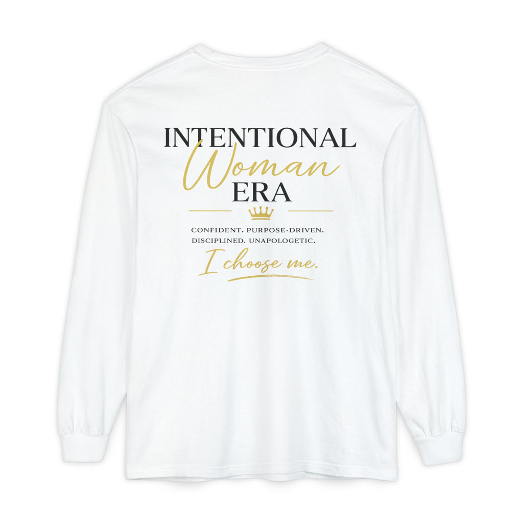 Intentional Woman Era Garment-dyed Long Sleeve T-Shirt