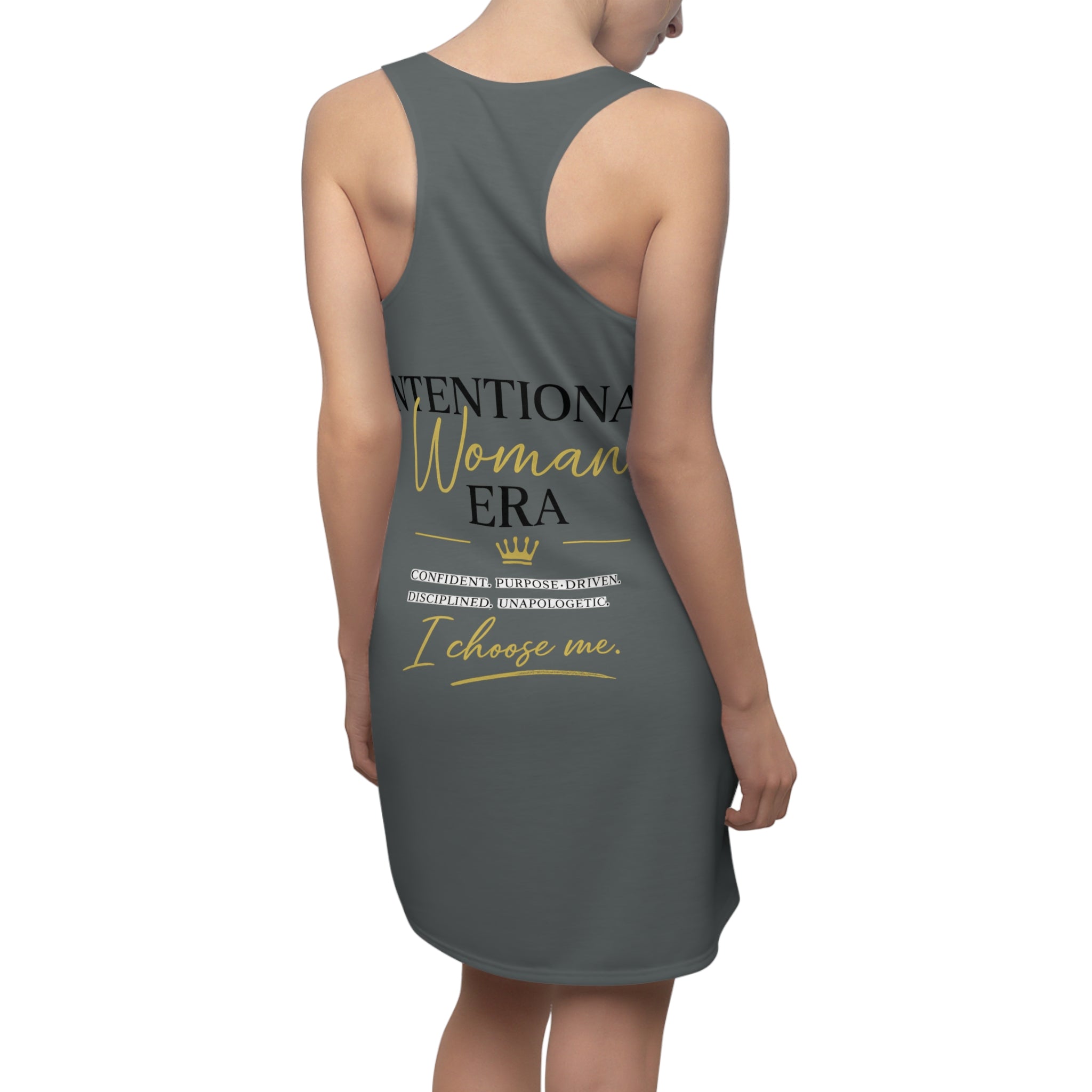 Intentional Woman Era Cut & Sew Racerback Dress (AOP)