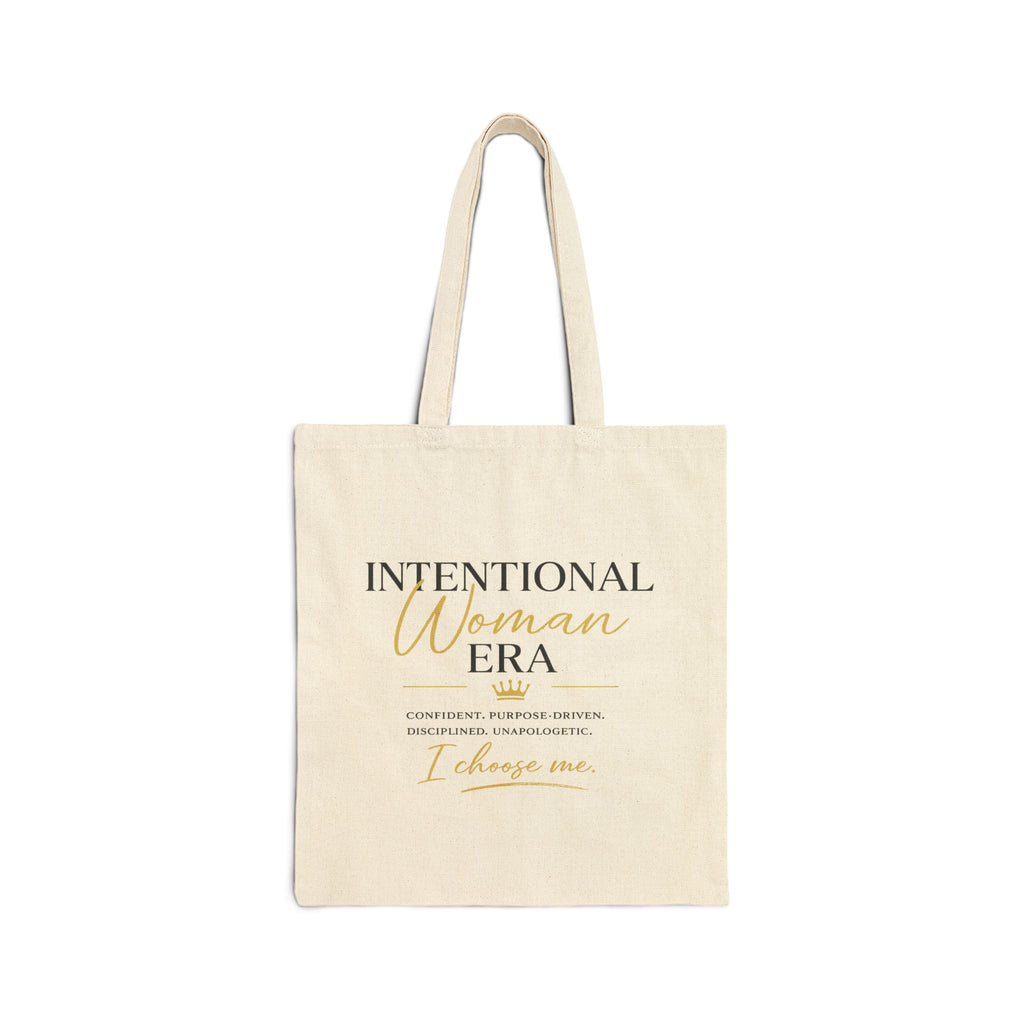 Minimal Natural Canvas Tote Bag — Eco-Friendly Cotton Shopper