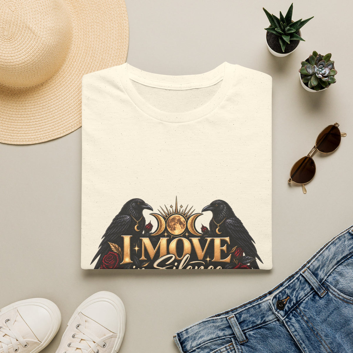 I Move in Silence Softstyle T-Shirt