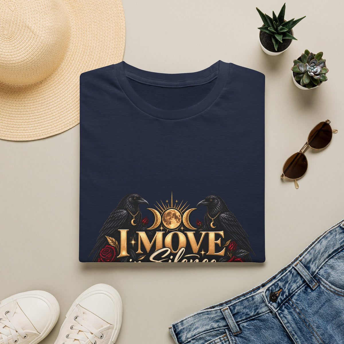 I Move in Silence Softstyle T-Shirt