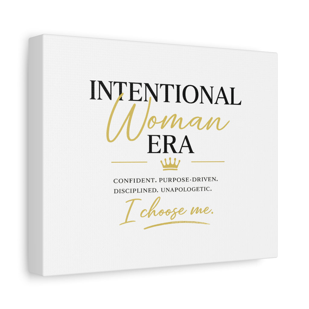 Intentional Woman Era - Matte Canvas, Stretched, 1.25"