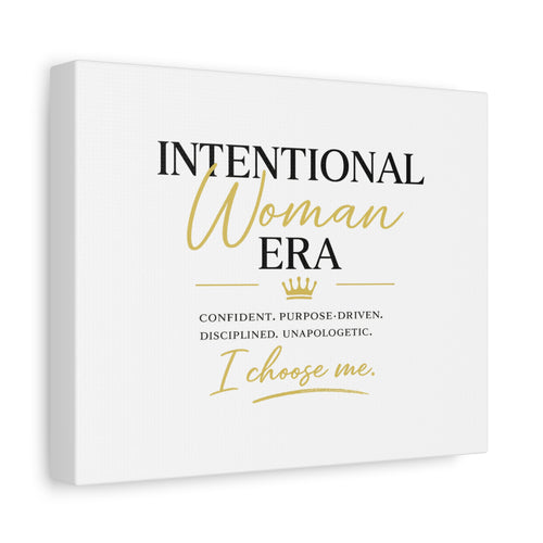 Intentional Woman Era - Matte Canvas, Stretched, 1.25"