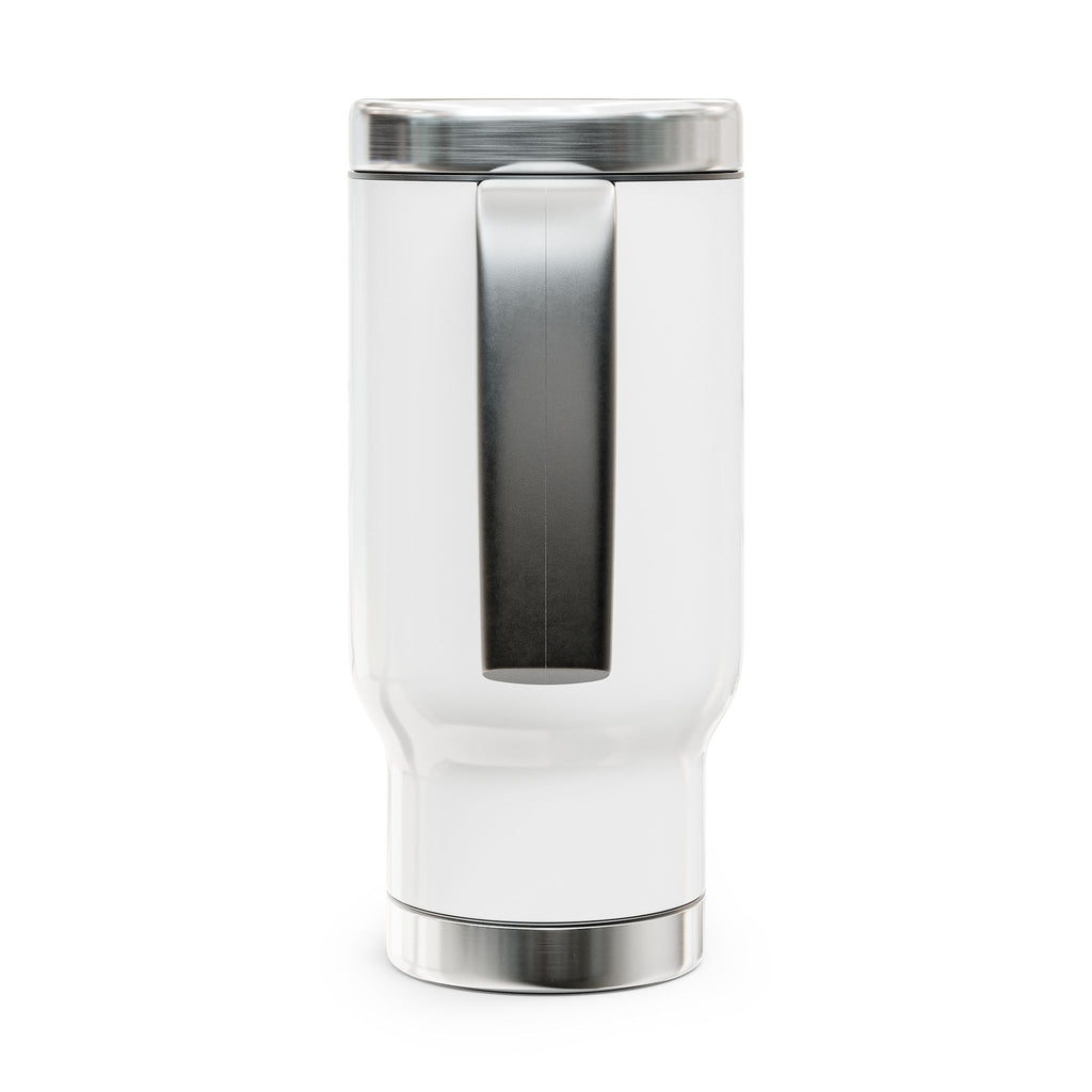 Intentional Woman Era Stainless Steel Travel Mug with Handle, 14oz