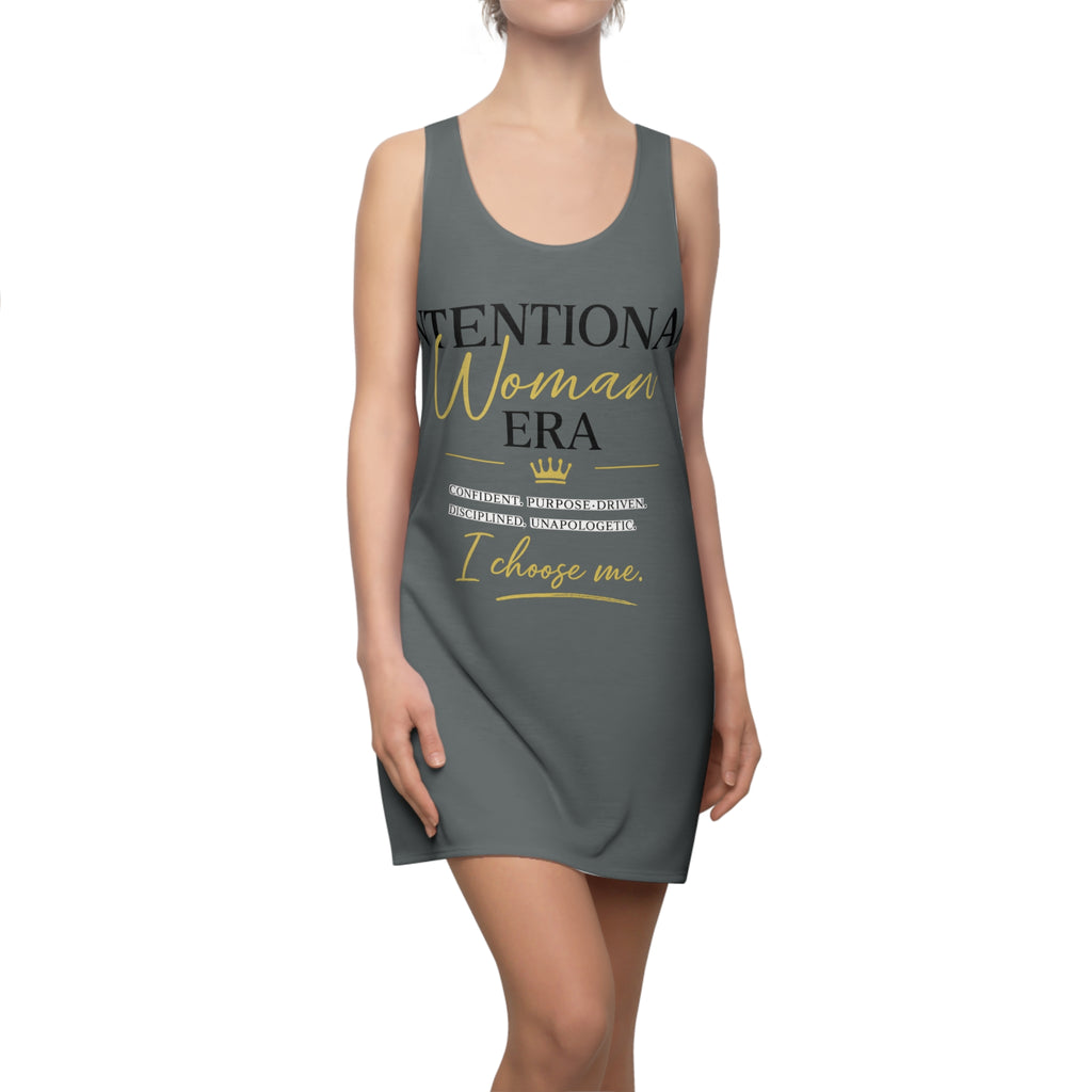 Intentional Woman Era Cut & Sew Racerback Dress (AOP)