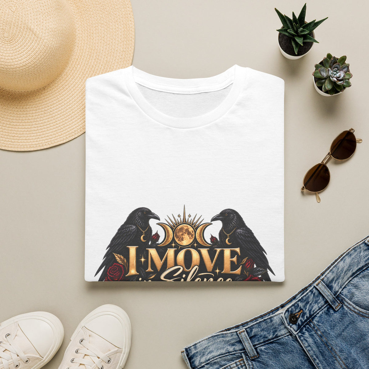 I Move in Silence Softstyle T-Shirt