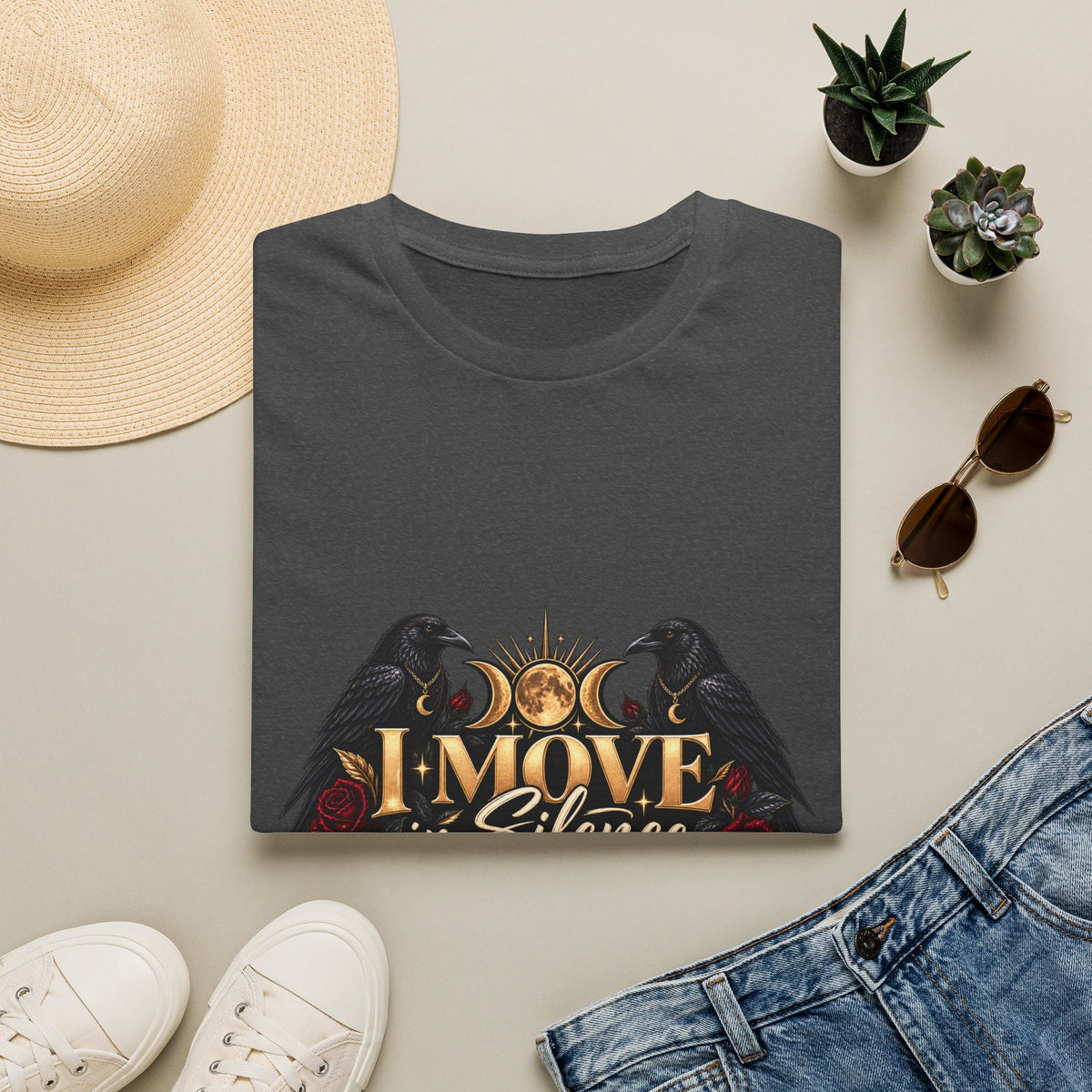 I Move in Silence Softstyle T-Shirt