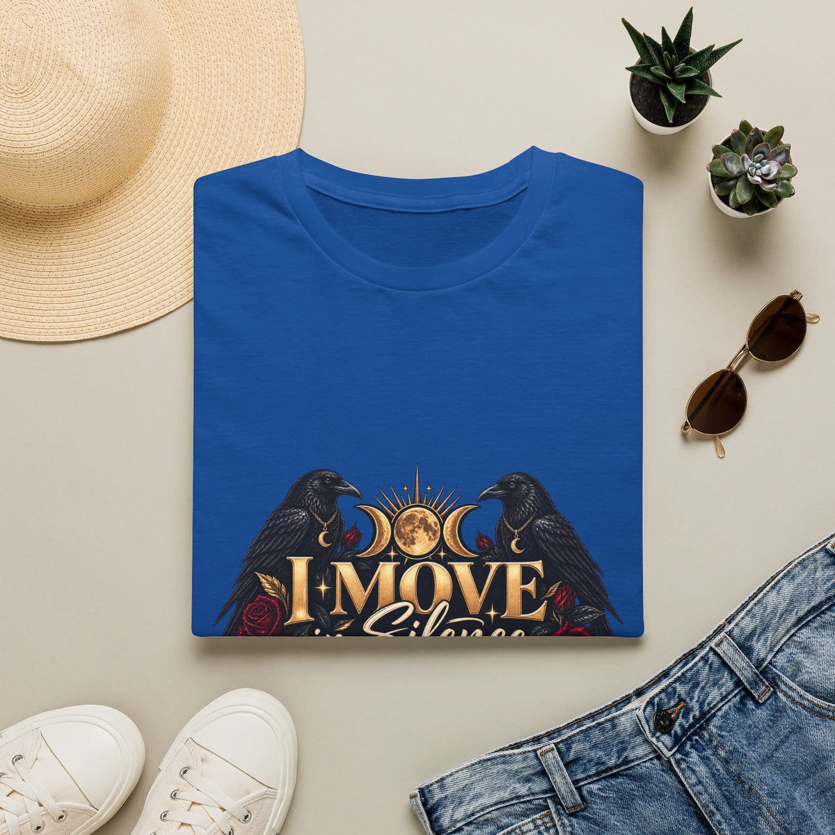I Move in Silence Softstyle T-Shirt