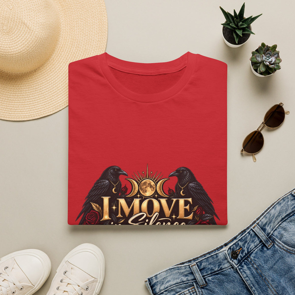 I Move in Silence Softstyle T-Shirt
