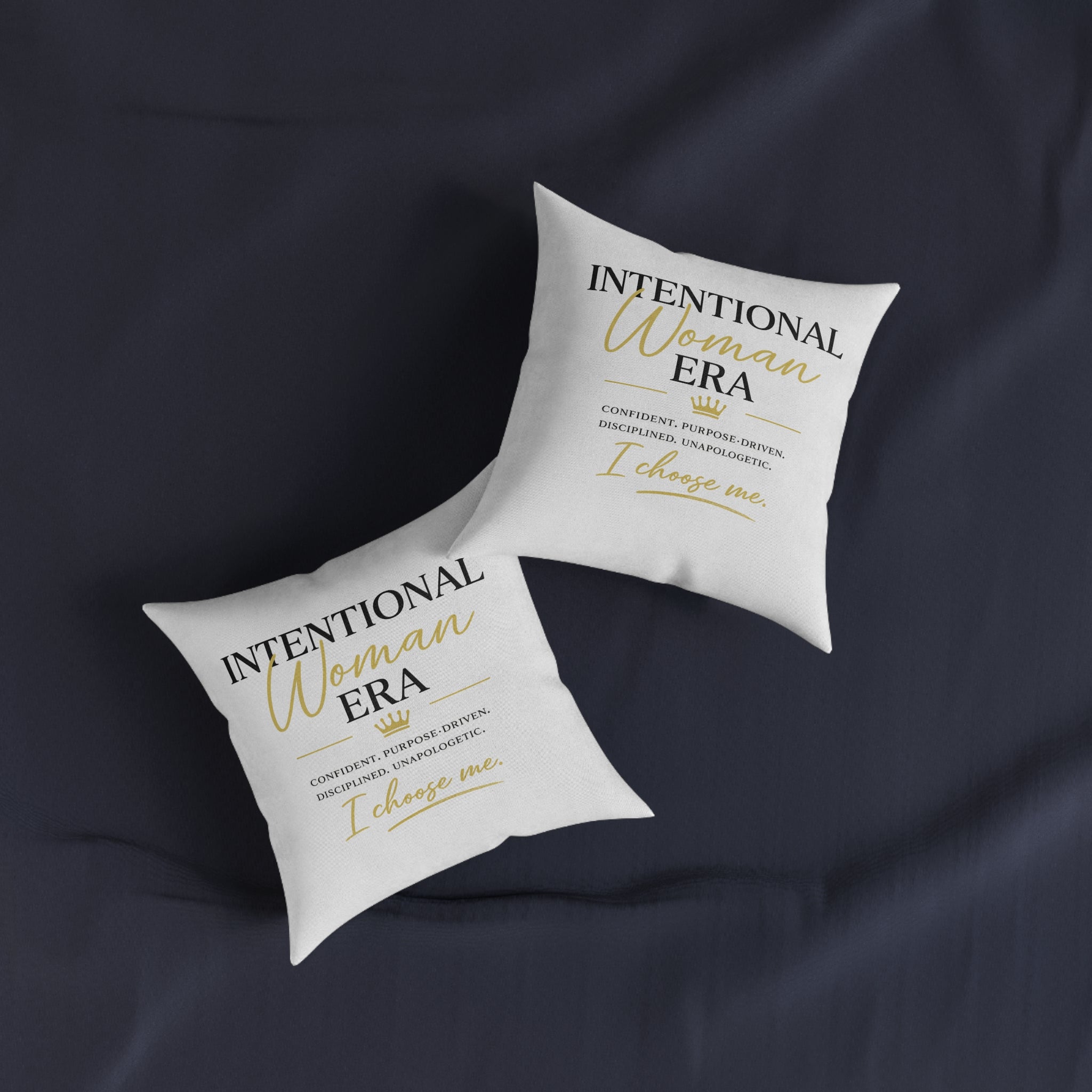 Intentional Woman Era Square Pillow
