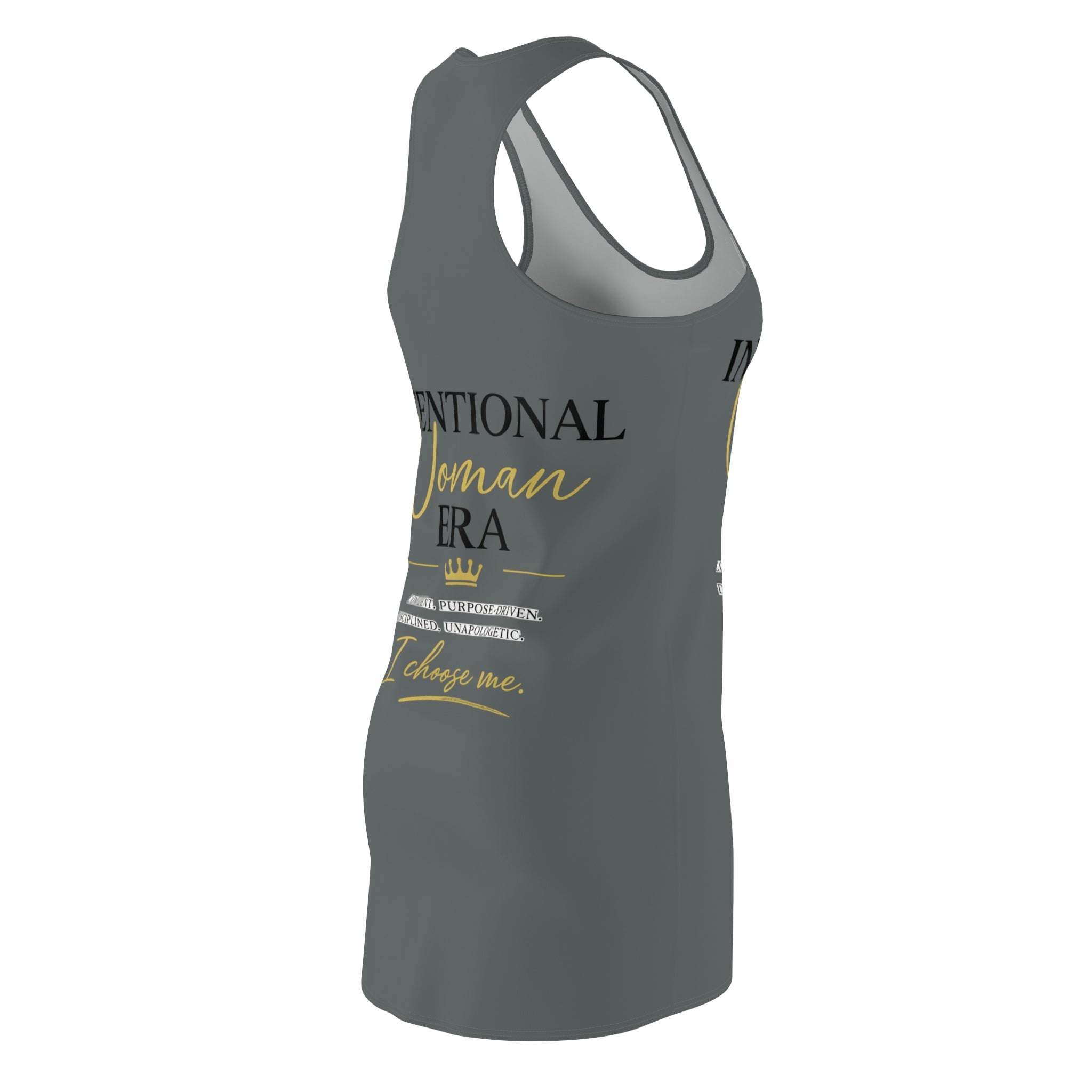 Intentional Woman Era Cut & Sew Racerback Dress (AOP)