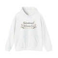 IWE Heavy Blend™ Hooded Sweatshirt Black and Gold
